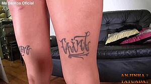 Verification video of tattooed pornstar