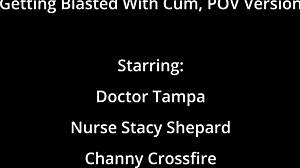 channy crossfire sucks dick before cum blast pov backstage