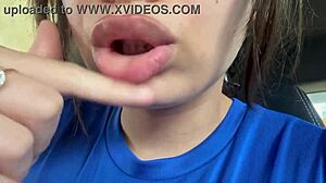 Latina babe spits in mouth with awesome kinky flair