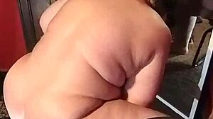 big ass milf rides dildo chair to orgasm