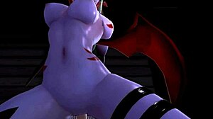 Hard elf woman sucks cock with neko sister. And slimer girl