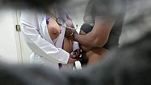 INDIAN DOCTOR SATISFYING HER HUGE BIG TITS ASS THROUGH PATIENT BALLOON