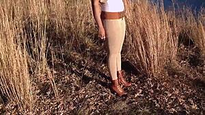 I just can't get enough of this sexy red slut's big ass and blowjobs