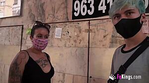 Milf looks for rookie to fuck while husband watches her