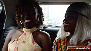Hell Yeah! Real Amateur Ebony Lesbians Eat Pussy and Finger Until Squirting