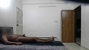 Man Flashing His Cock to Maid Samantha While She Cleans the House