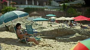 regina blandón pezón en como novio de pueblo 2019 bikini tits scene