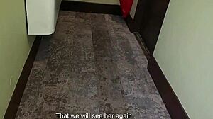 Friend caught us in double penetration with girl