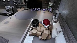 Two Horny Sluts Fuck Monster Cock in Group Threesome