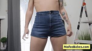 Sexy tattooed slut Thalia Rhea prepares for Charles Dera's huge cock