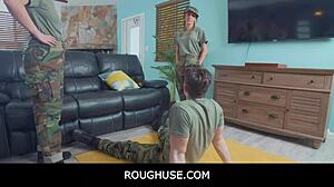 Ever wonder what happens at a free-use military camp with rough rules?