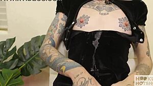 tattooed supermodel cc dolls has extreme anal sex hookup