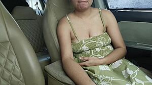 Boss Fucks Secretary Doggystyle In Car!