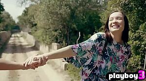 Look at these cute lesbian chicks janeth tense and nicole fox stripping naked!