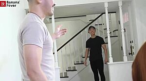 Ever wonder how two Asian masseurs give a ginger double penetration? Bananafever delivers!