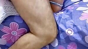 Amateur fucks developing niece's virgin pussy with cum