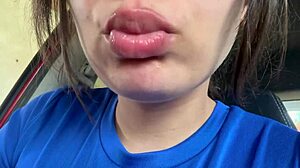 Latina babe spits in mouth with awesome kinky flair