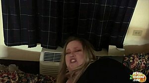 Intriguing Peach Queenz BBW Threesome Features Black Jesus's Monster Cock in Bareback Orgasm