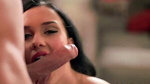 artistic blowjob with three girls