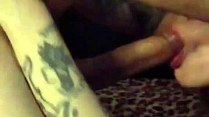 Milf interracial blowjob in full video