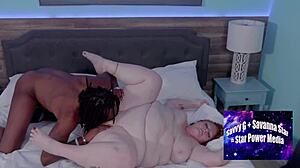 mr majic says, 'julie ginger, you're such a slut getting caught bareback'