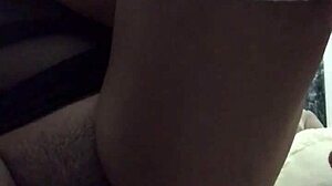 stretching my asshole with big tits and anal play