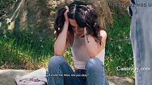 scarlett mae and chanel camryn lick pussy by piano