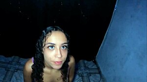 hey, this cute novinha loves sucking thick cock full red