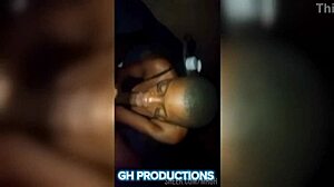 african teen worships my big black cock, cum on tits?