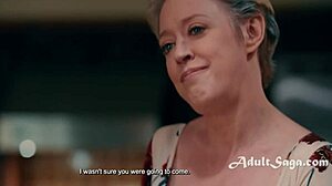 Milf Dominates Young Lesbian