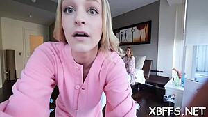 Kinky BFF Beauties Smashed Hard in Garage Group Action