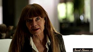 Dicksucking Beauty Loves Stepdad's Cock?