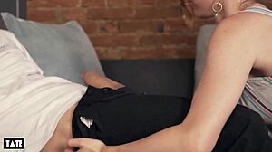 hey, my stepsis gave me a messy throat job until a massive load.