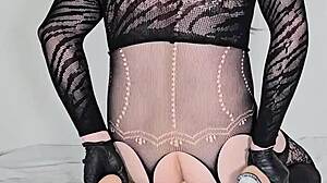 Adina125ml Anal Play Gapping With Heels Lingerie Toys