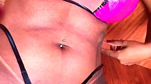 Check out this hot teen in a tiny string bikini, she's so sexy and ready for some fun.