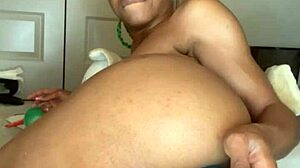 Teasing and fingering my pretty asshole solo