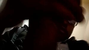 watch this amateur guy masturbating his big black monster cock at home