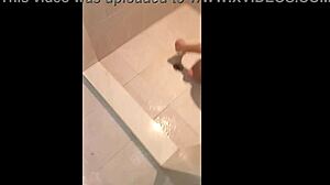 Compilation of steamy pissing scenes and explosive cumshots in close-up.