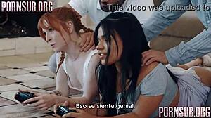 oh, playing all 4 together feels so wild on pornsuborg!