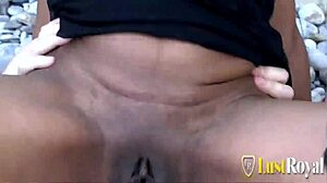 Mature Black Slut Nirina Campbell Bent Over in Stockings for Anal Sex and Cowgirl