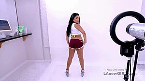 Fresh face latina model gets fucket at a modeling audition 😏