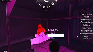 Oh No! Roblox Acorn Hair Character Gets Fucked Hard in Intense Scene