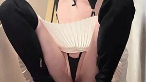 Webcam Girl Vikusik22a Gives Deep Blowjob with Passion