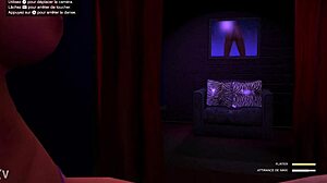 Gta Online Strip-Tease With Ebony Ass And Boobs