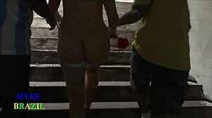 Blonde Latina Enjoys Double Penetration After Soccer Game, Cumming from Both Holes in Passionate Threesome