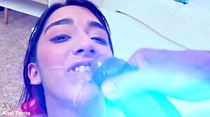 Bruno breaks Luna Galactica's little ass first anal!