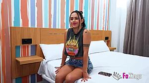 Latina Valen Pink Fucks Her Follower