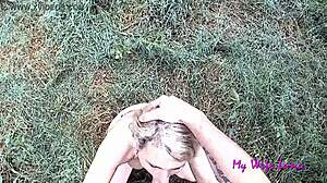 Peasant woman slut loves big cock pounding her tight ass