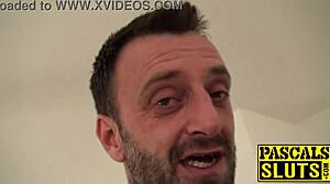 Blonde uk slut drilled hard by dom in suit