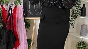 Man, you gotta see this hot teacher rocking sexy outfits for pure domination vibes!